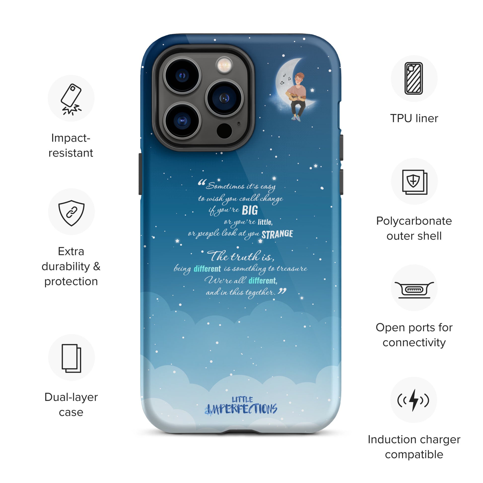 Little Imperfections iPhone® Cover – Little Imperfections: A Tall Tale of Growing Up Different Little Imperfections iPhone® Cover – Little Imperfections: A Tall Tale of Growing Up Different